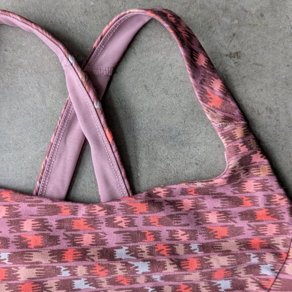 Patagonia Switchback Sports Bra in Evening Mauve medium - Picture 4 of 7